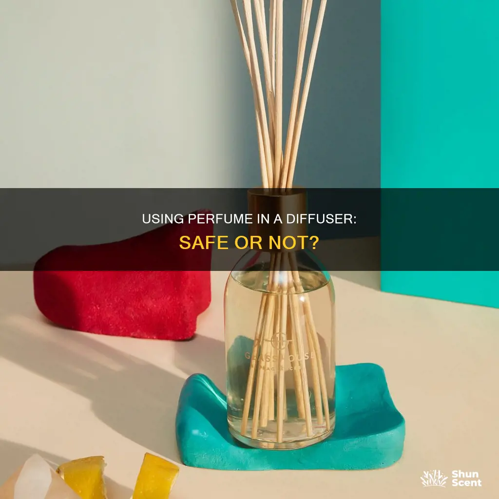 can i put perfume in a diffuser