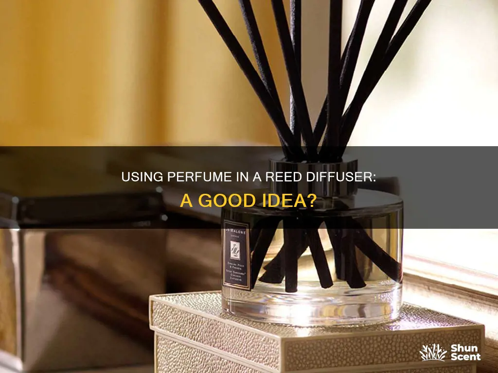 can i put perfume in a reed diffuser