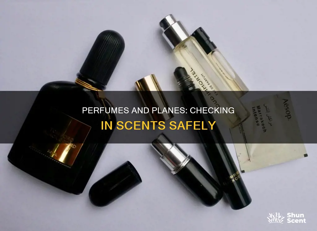 can i put perfume in my checked bag