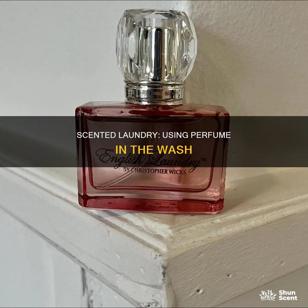 can i put perfume in my laundry