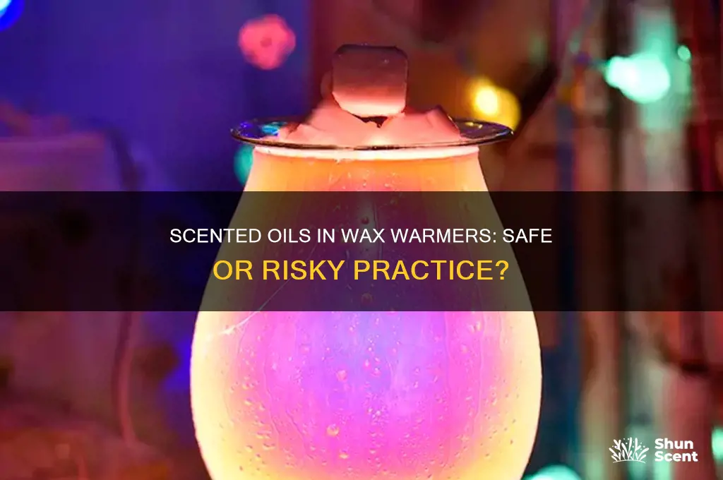 can i put scented oil in my wax warmer