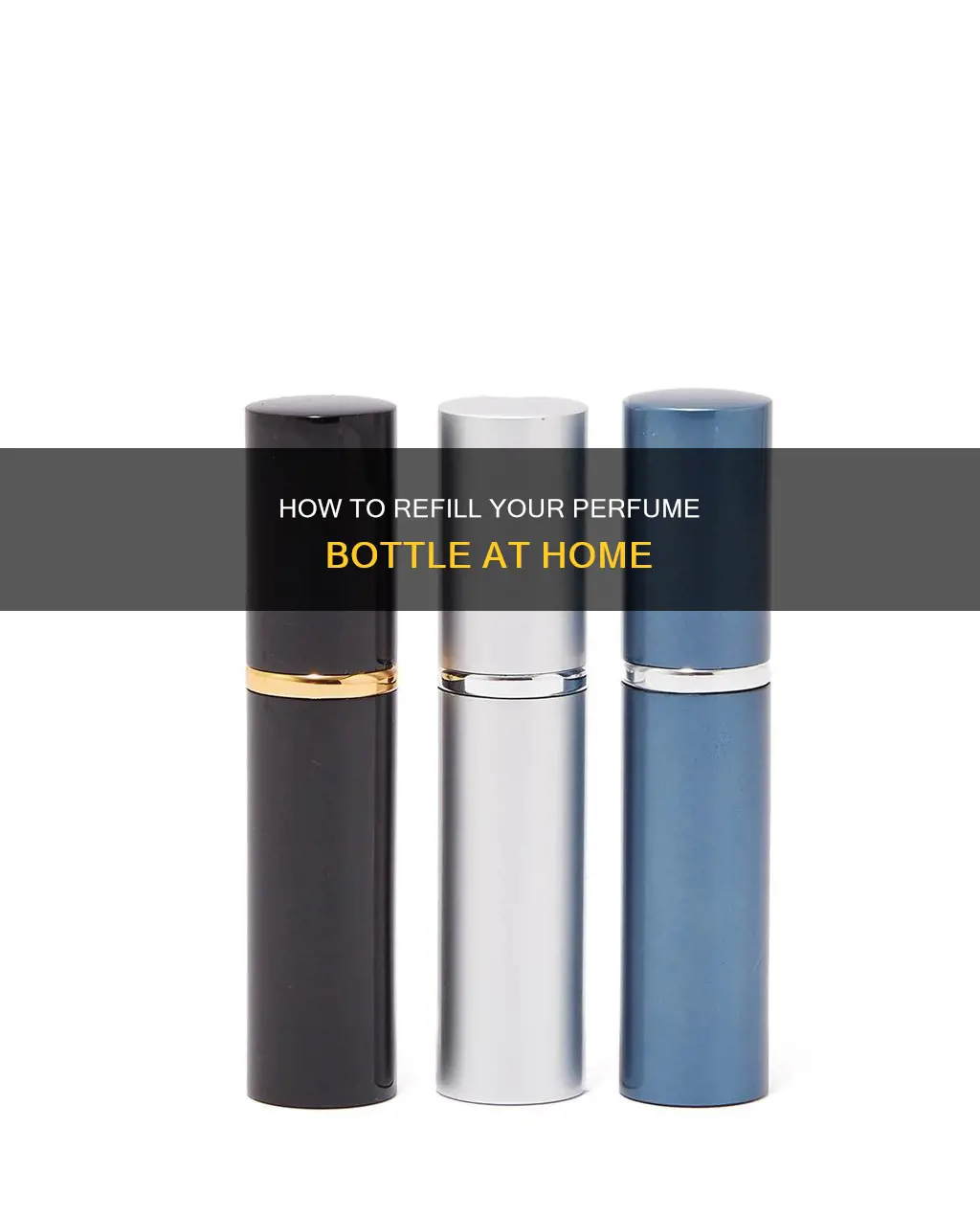 can i refill a perfume bottle