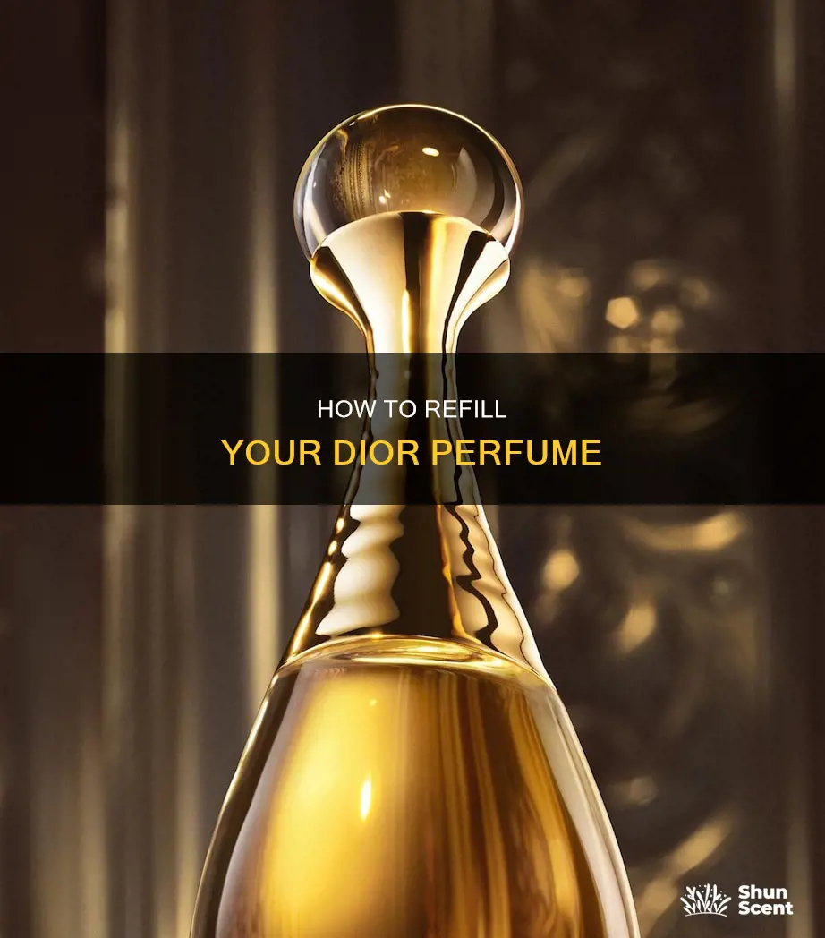 can i refill dior perfume