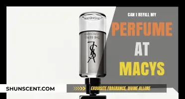 Macy's Perfume Refill: Is It Possible?