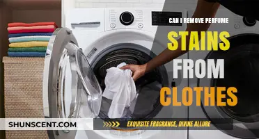 Perfume Stains: Removing Them from Clothes