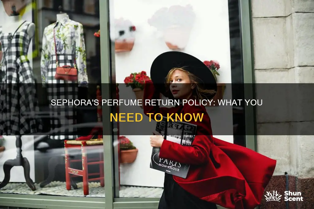can i return a perfume to sephora