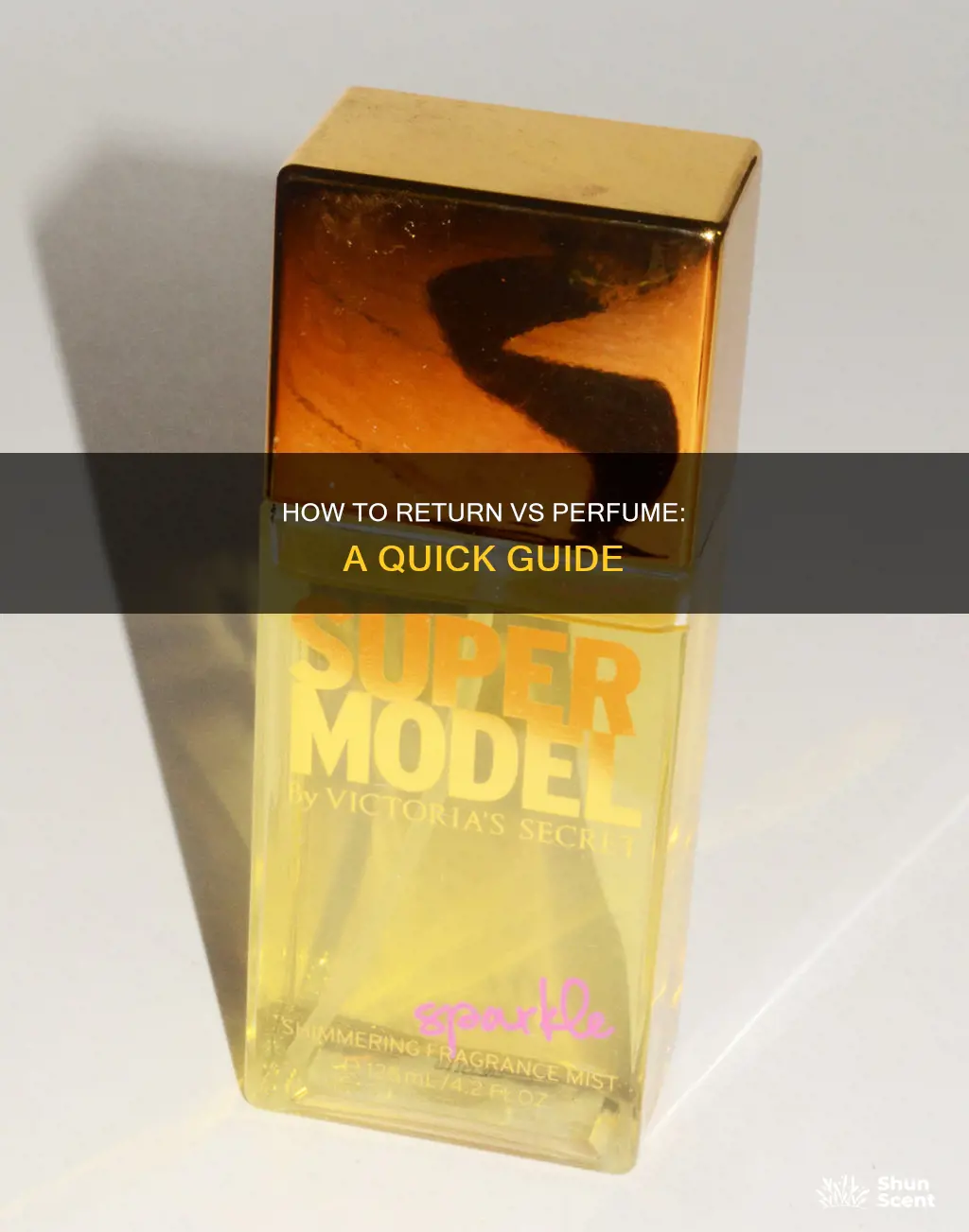 can i return a vs perfume