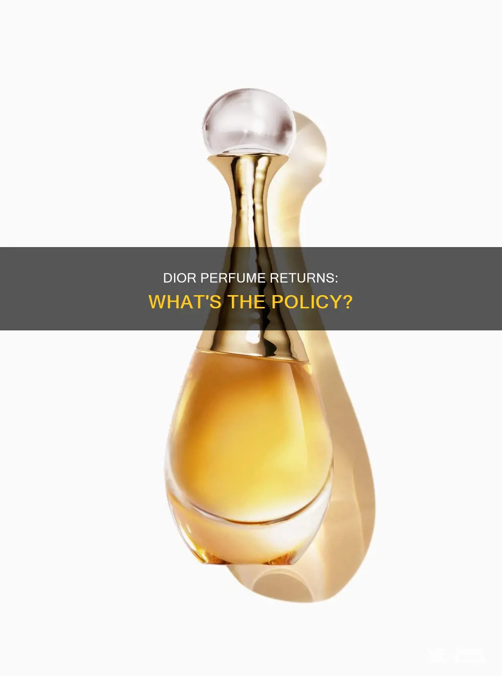 can i return dior perfume