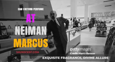 Returning Perfume to Neiman Marcus: What's the Policy?