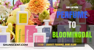 How to Return Perfume to Bloomingdale's?