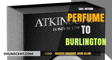 How to Return Perfume to Burlington?