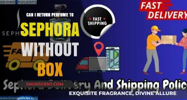 Returning Perfume to Sephora: Do You Need the Box?