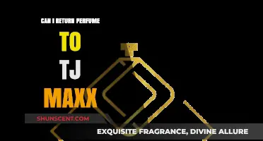 How to Return Perfume to TJ Maxx?