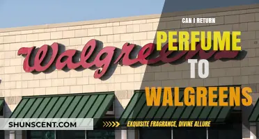 Returning Perfume to Walgreens: What's the Policy?