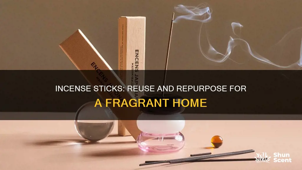 can i reuse incense sticks