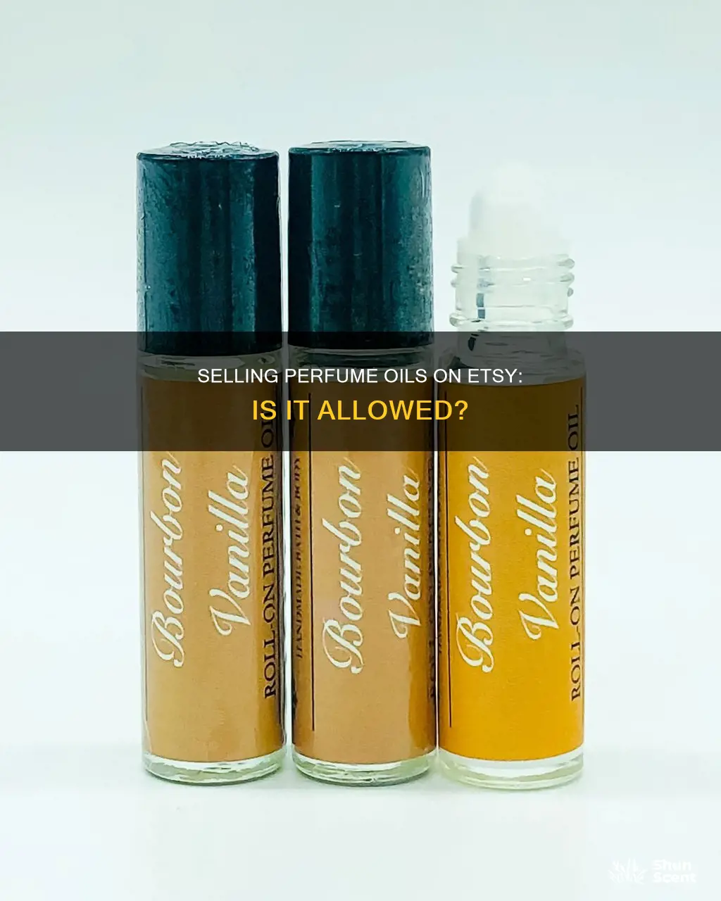 can i sell perfume oil on esty