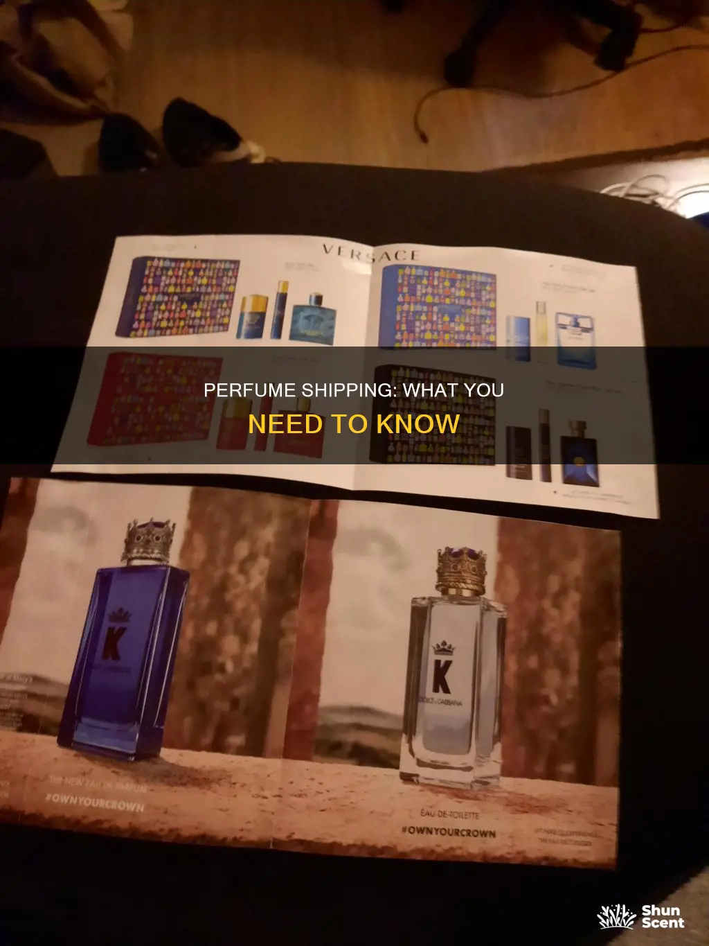 can i send a bottle of perfume in the mail