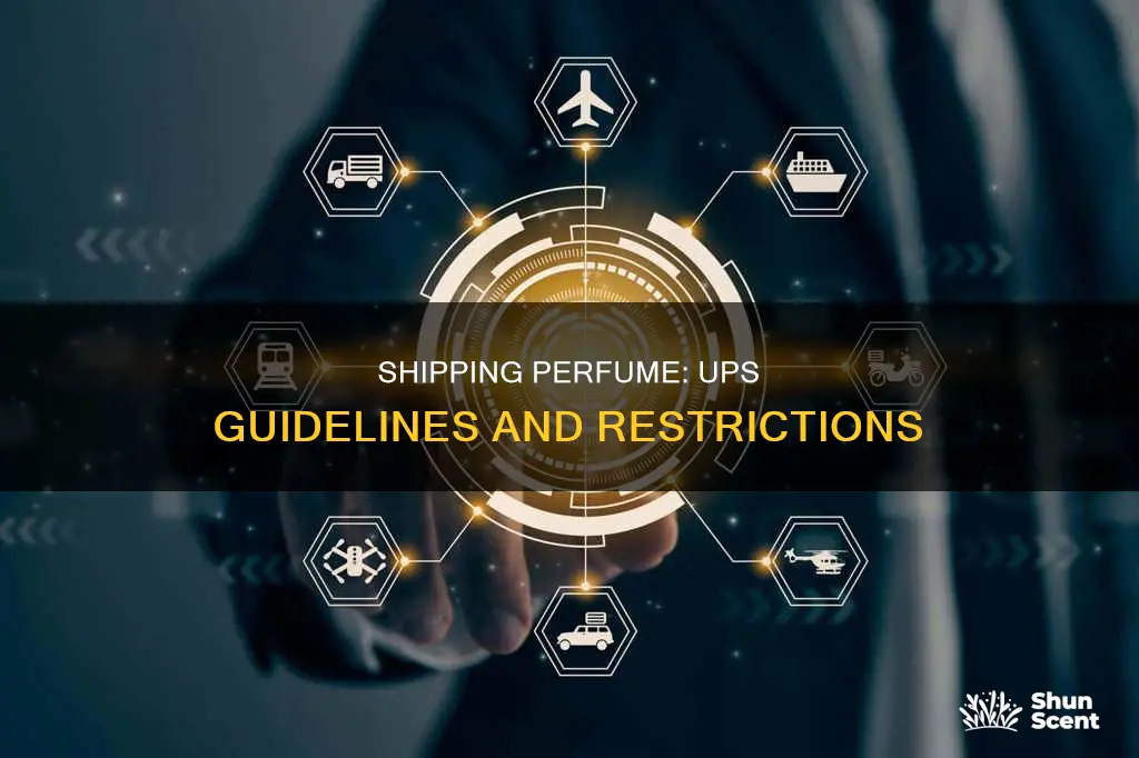 can i send perfume by ups