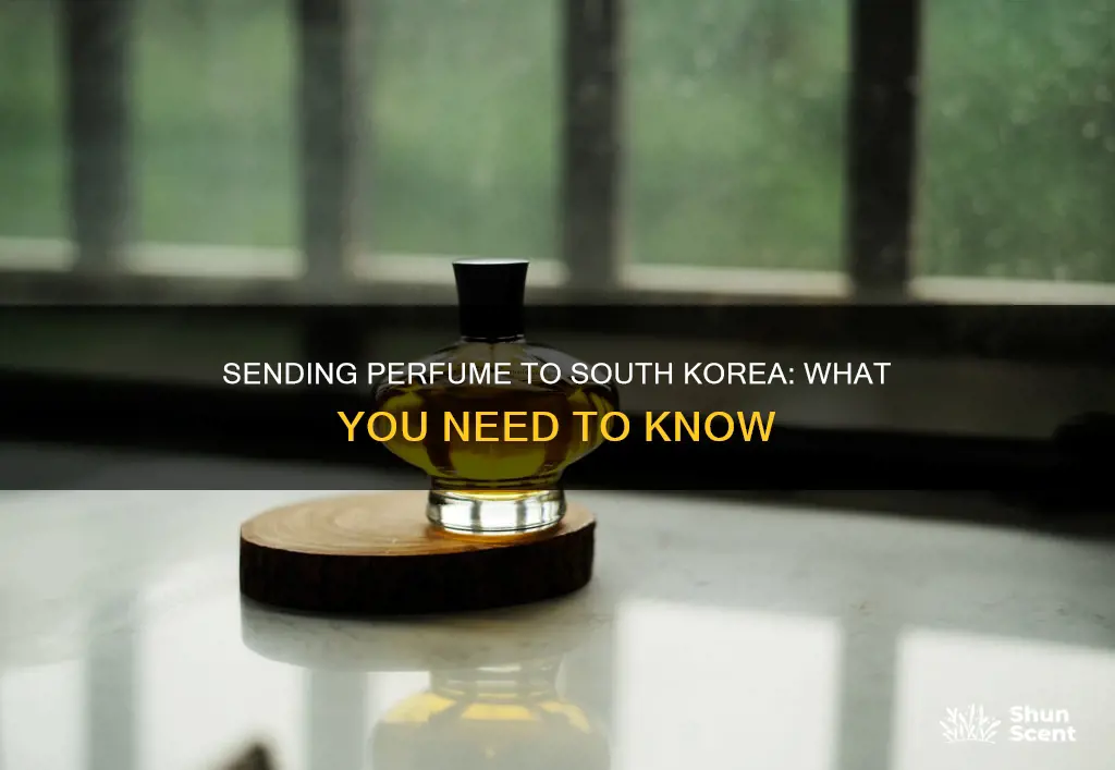 can i send perfume to south korea