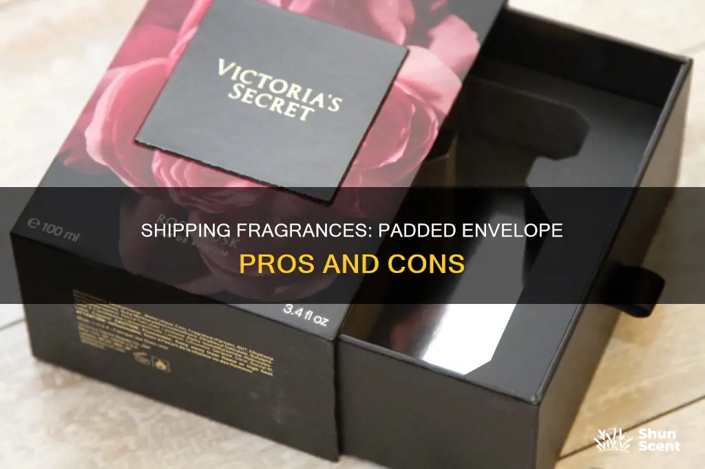 can i ship fragrance in padded emvelope