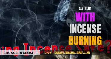 Incense Burning Overnight: Safe Sleep Solution?