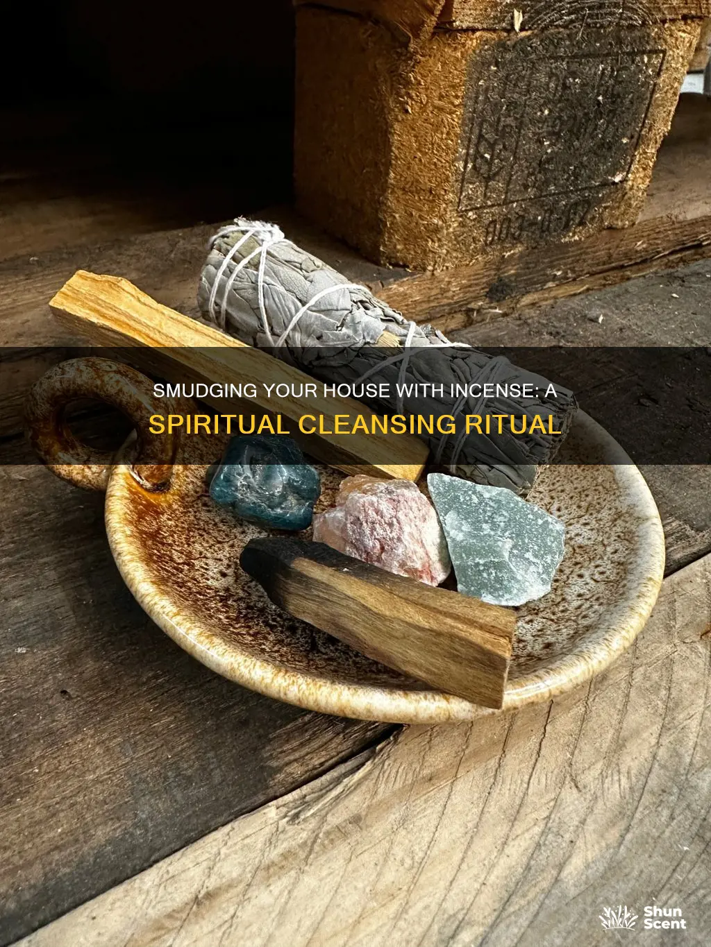 can i smudge my house with incense