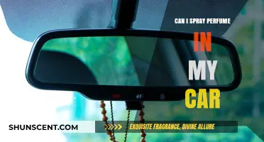 Spraying Perfume in Your Car: Safe or Not?
