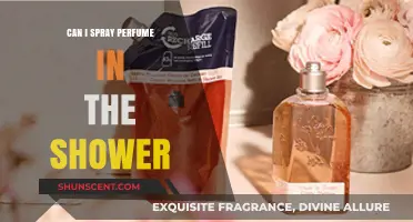 Should You Spray Perfume in the Shower?