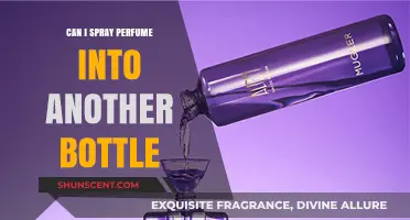 Transferring Fragrances: Can You Spray Perfume Into Another Bottle?