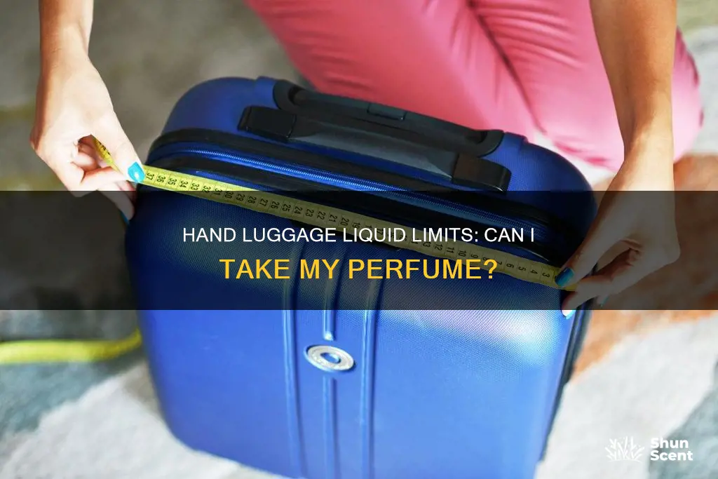 can i take 100ml perfume in hand luggage