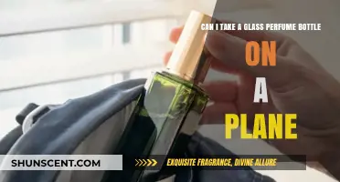 Flying with Fragrance: Can You Take Glass?