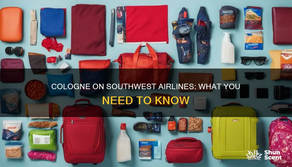 can i take cologne on southwest airlines