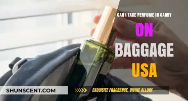 Traveling with Perfume: Carry-On Baggage Rules in the USA
