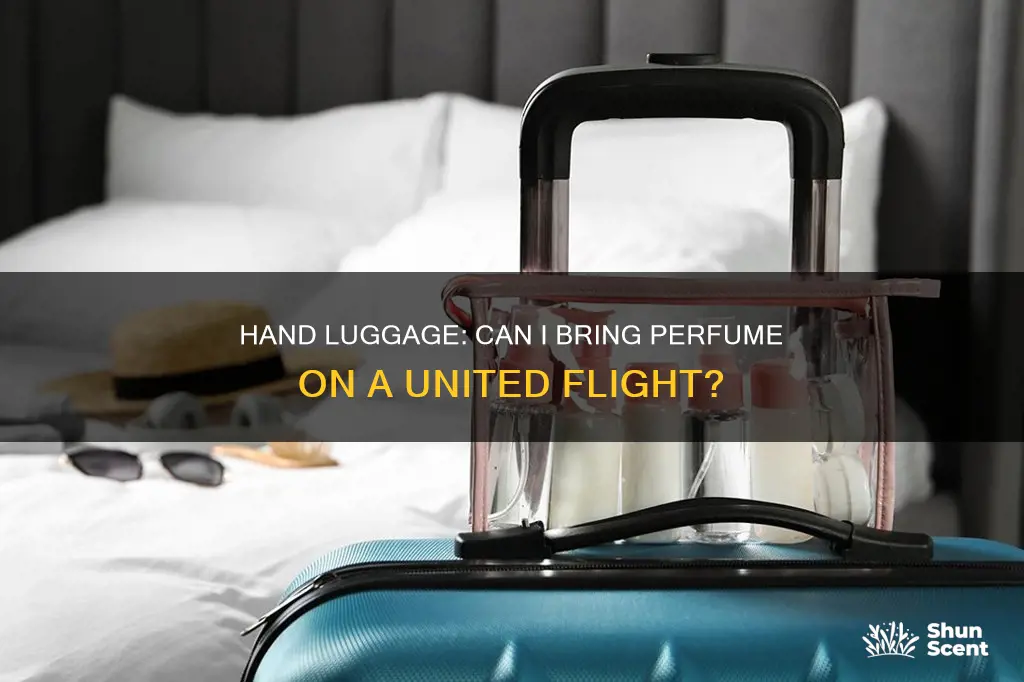 can i take perfume in hand luggage us united