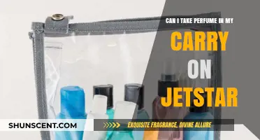 Jetstar Carry-On: Can You Bring Perfume?