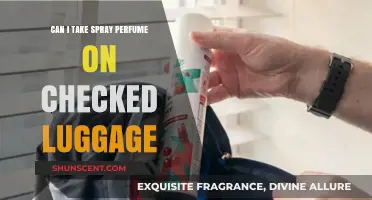 Traveling with Spray Perfume? Checked Luggage Restrictions Explained