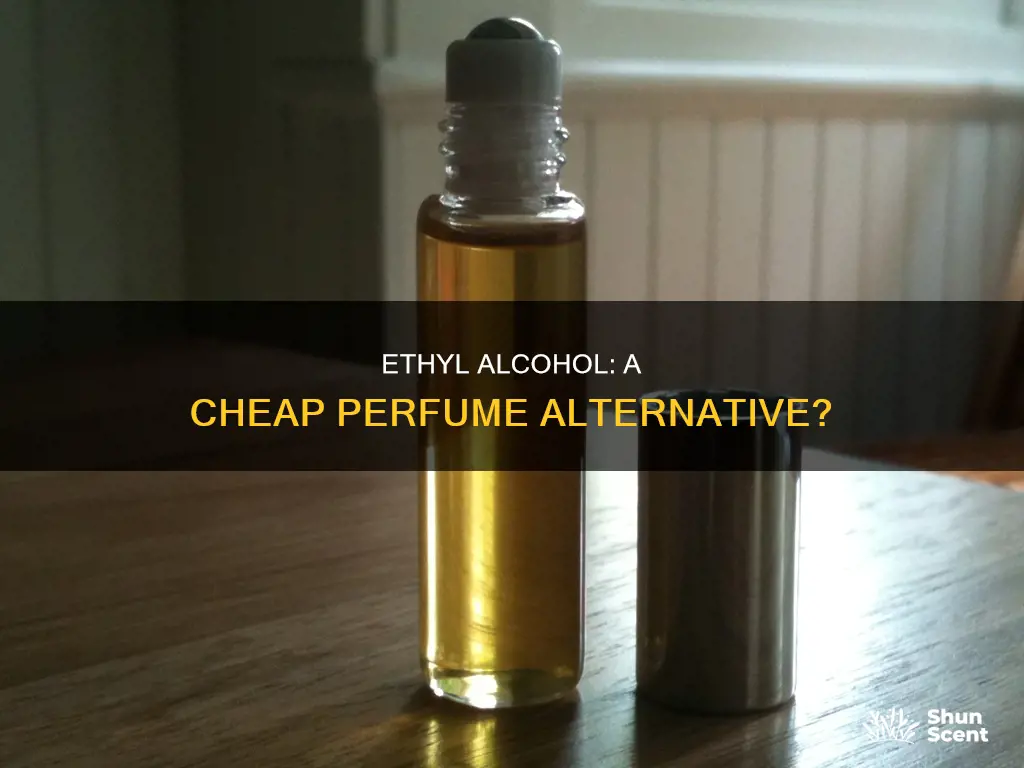 can i use 70 ethyl rubbing alcohol for perfume