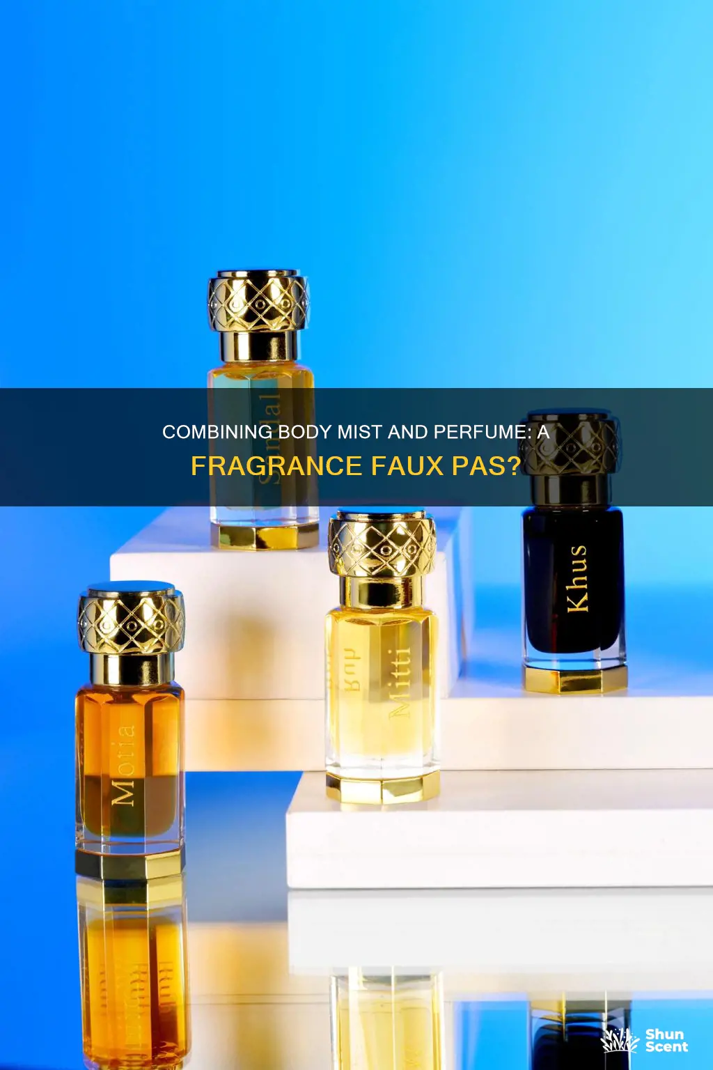 can i use body mist and perfume together