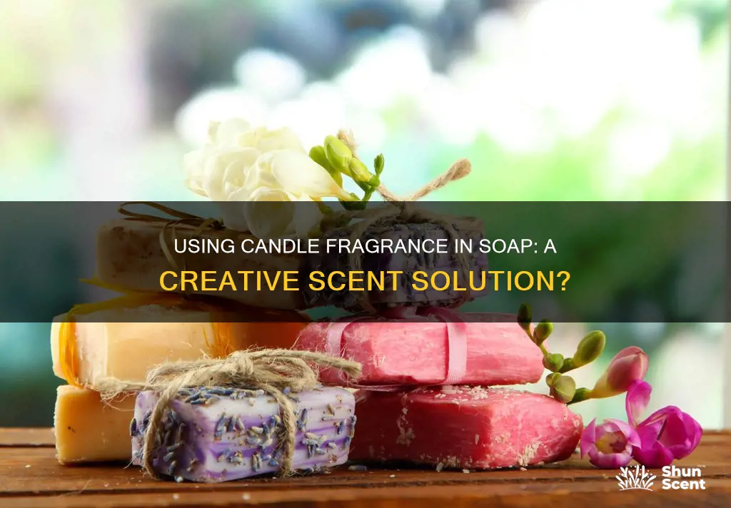 can i use candle fragrance in soap