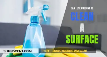 Colognes as Cleaners: Surprising Surface Solutions