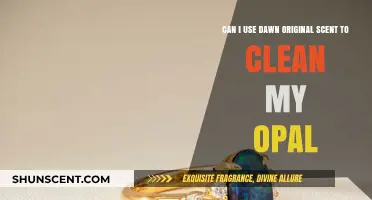 Dawn Original Scent for Opal Cleaning: Safe or Risky?