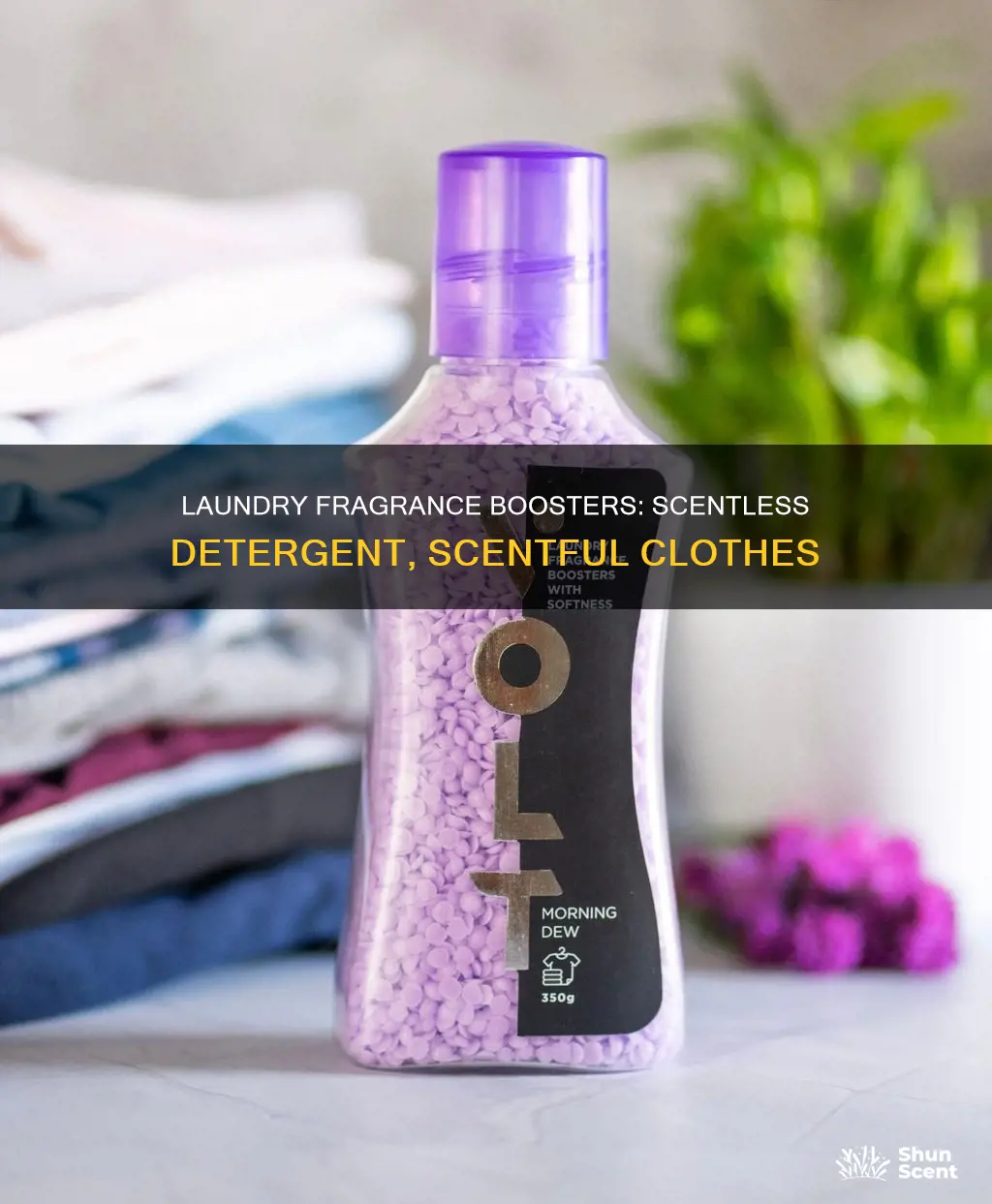 can i use fragrance booster with unscented laundry detergent