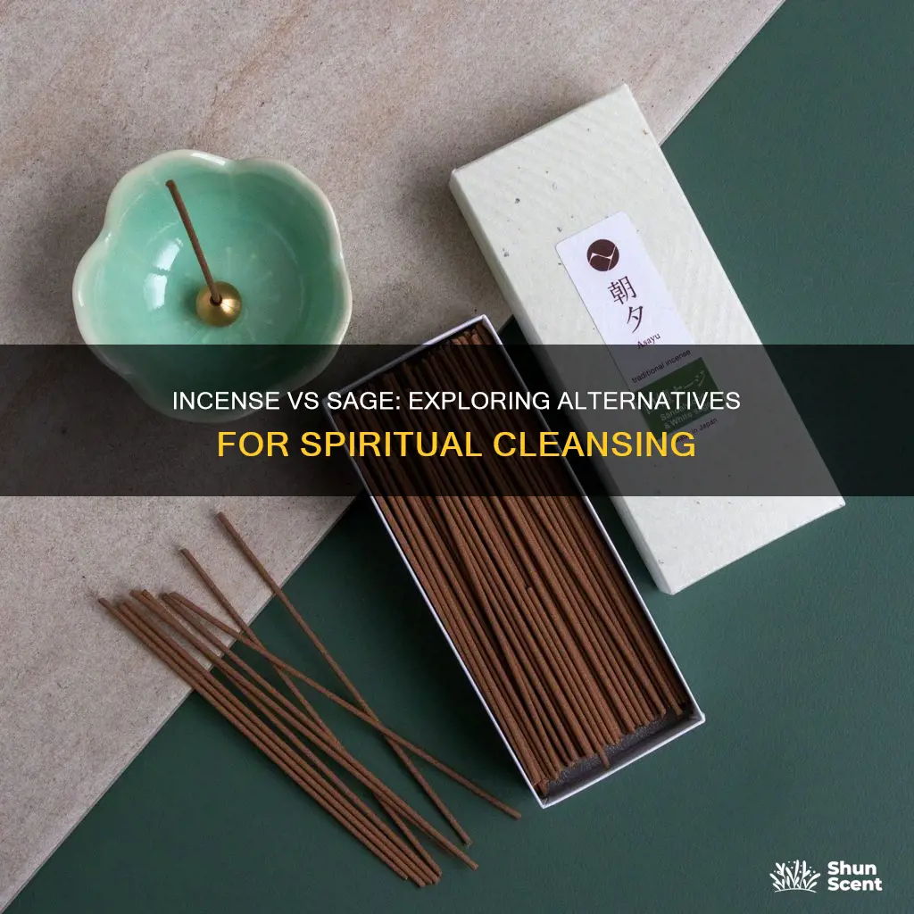 can i use incense instead of sage