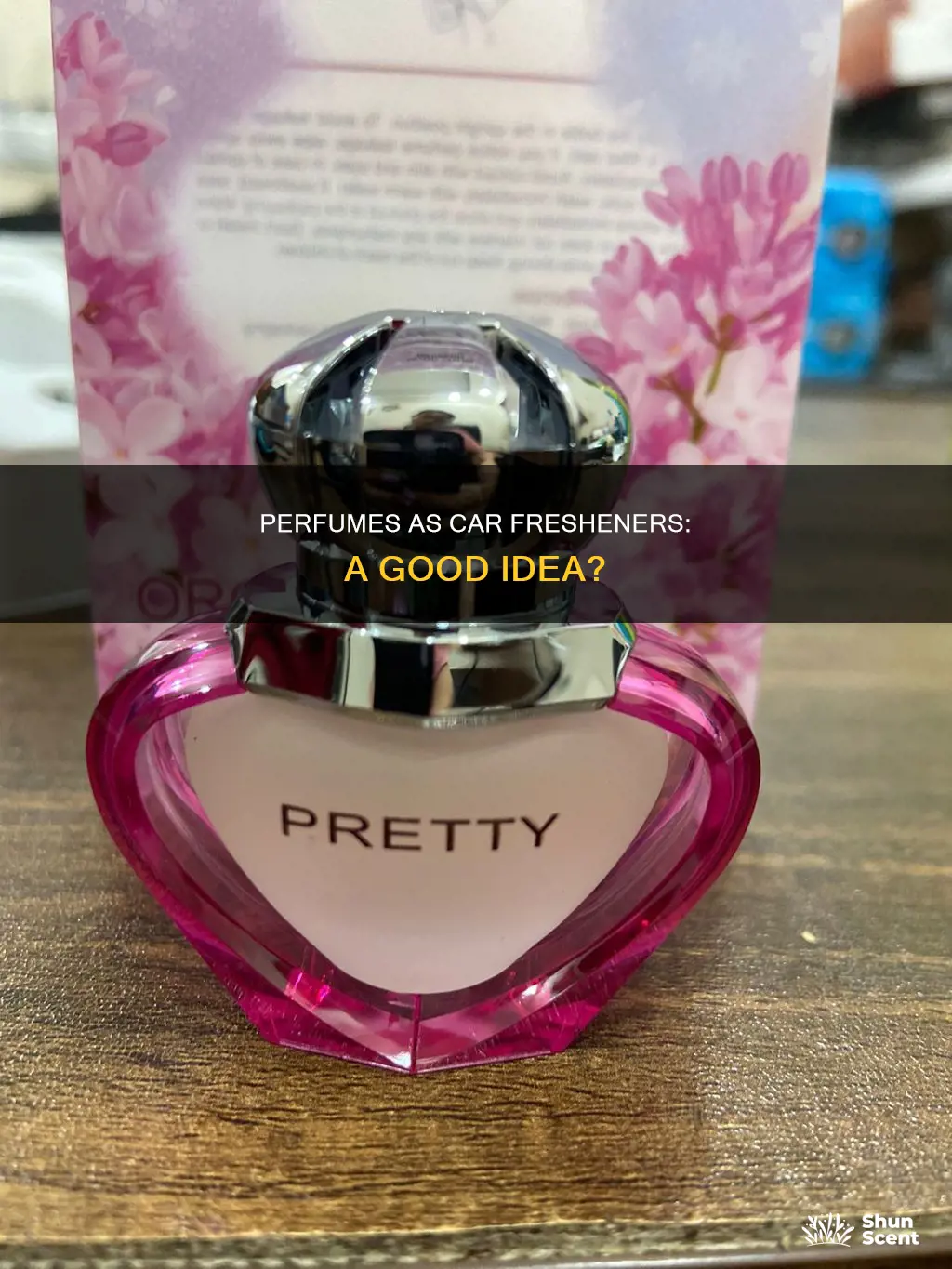 can i use perfume as car freshener