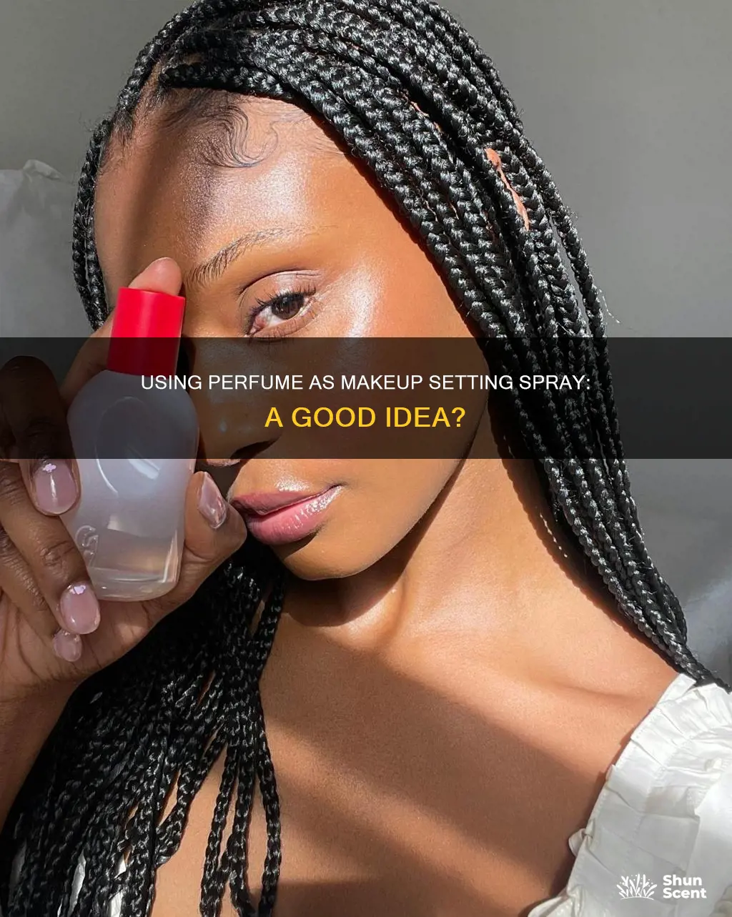 can i use perfume as makeup sprits