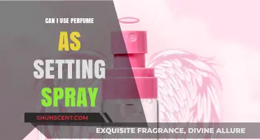 Perfume as Setting Spray: A Smart Beauty Hack?