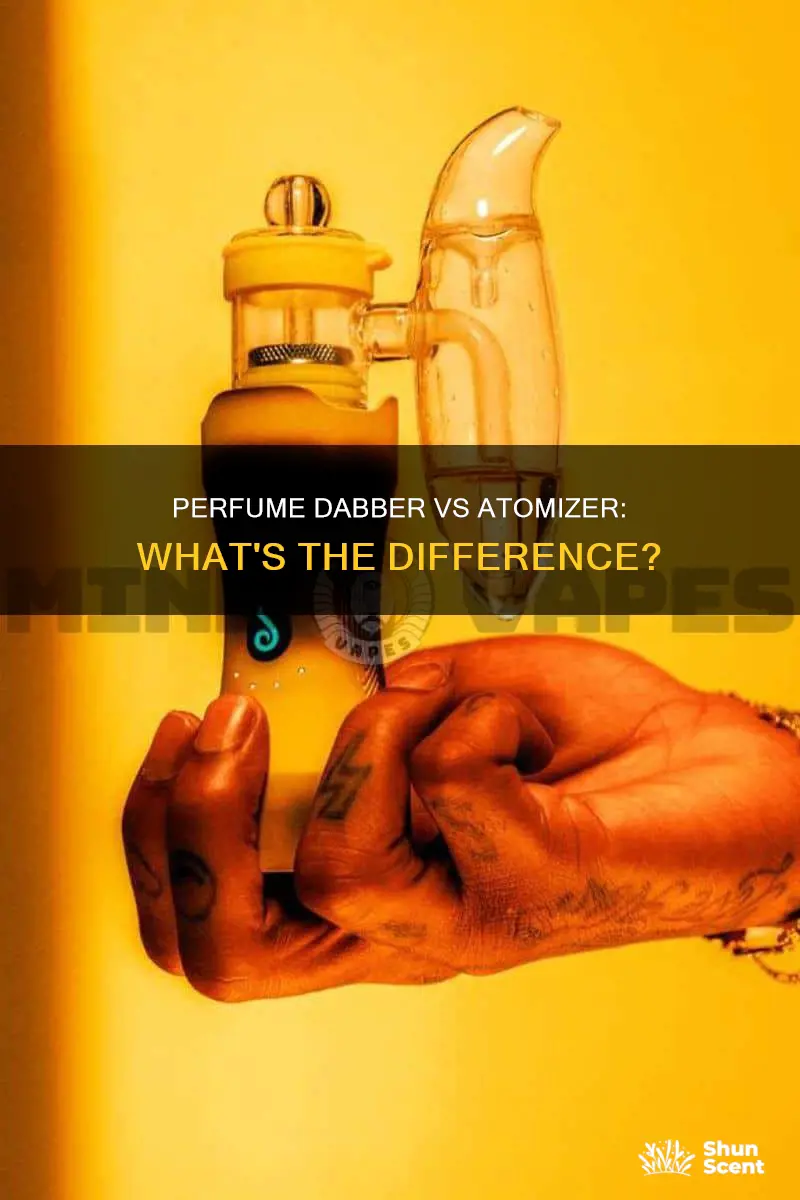 can i use perfume dabber in atomizer