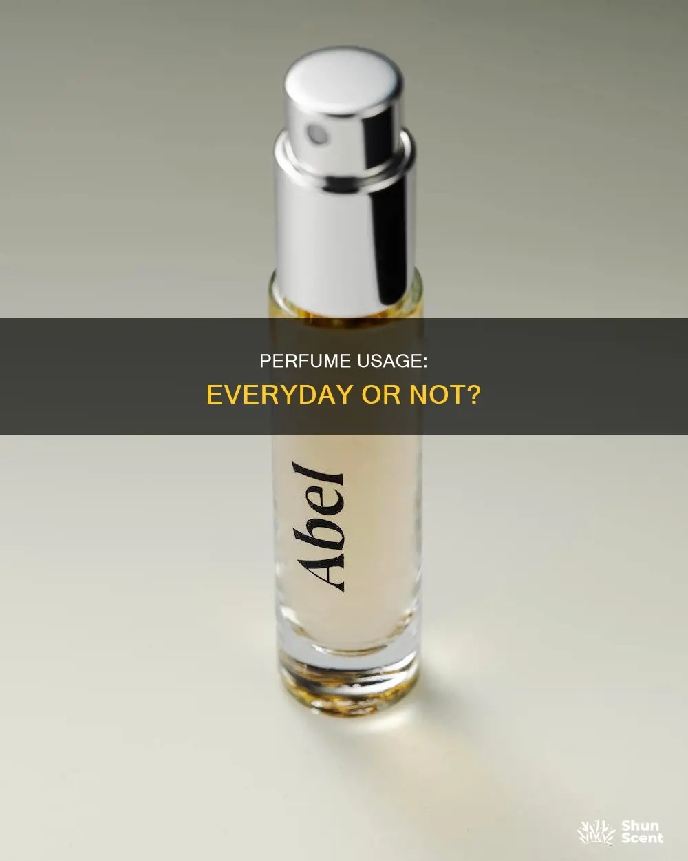 can i use perfume everyday