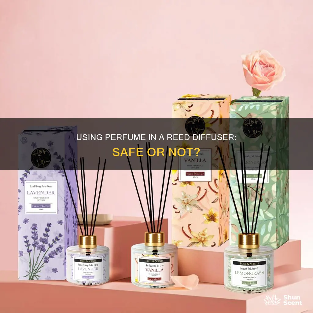 can i use perfume in a reed diffuser