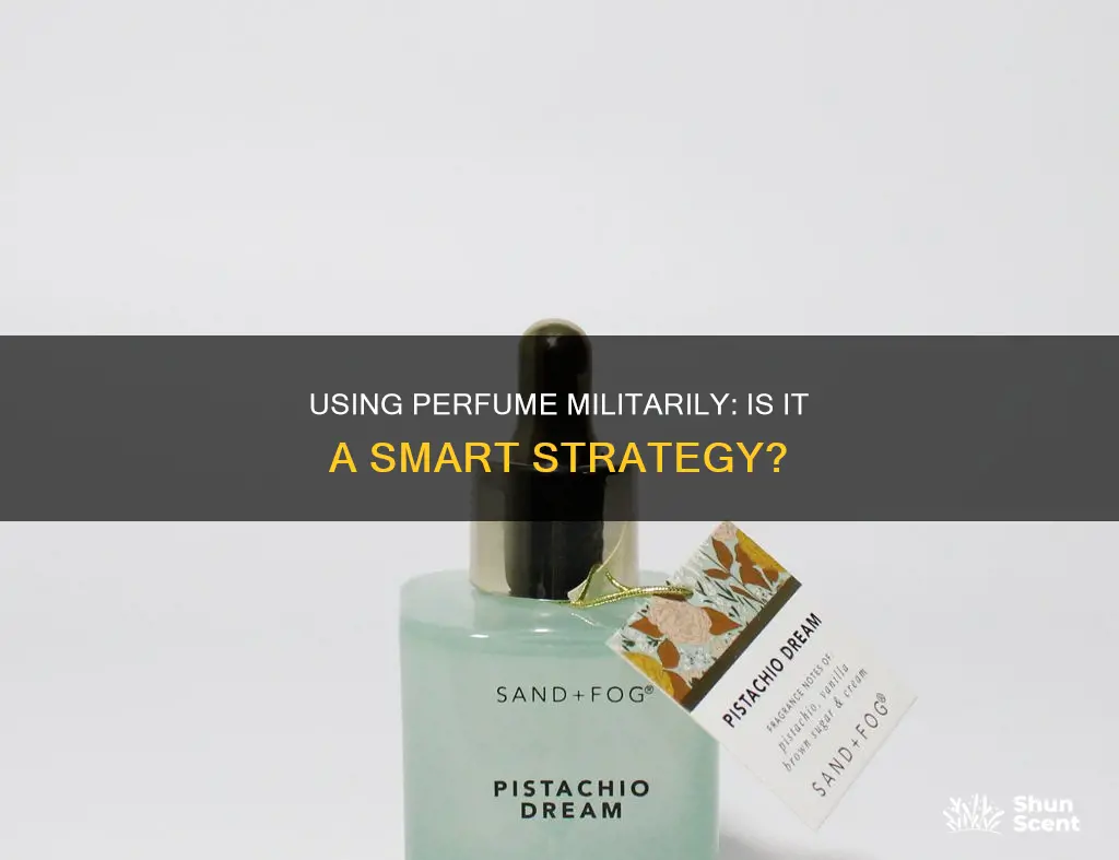 can i use perfume militaru